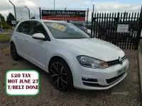 Used VW Golf VII Edition 110 HP (80 kW) 2017 White Hatchback