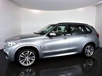 used BMW X5 3.0 XDRIVE30D M SPORT 5d AUTO-2 FORMER KEEPERS-7 SEATS-BLACK DAKOTA LEATHER-20" M DOUBLE SPOKE ALLOYS-ADAPTIVE M CHASSIS-REVERSE CAMERA-ELECTRIC MEMOR