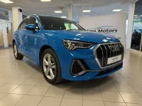 Begagnad Audi Q3 S-Line 150 HK (110 kW) 2019 Blå SUV