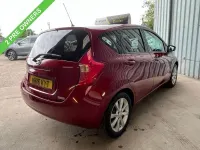 Używany Nissan Note S 98 KM (72 kW) 2016 Czerwony Hatchback