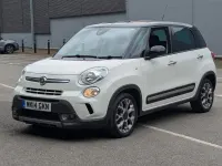 Used Fiat 500L Trekking 85 HP (62 kW) 2014 White MPV