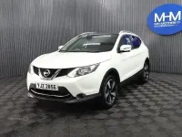 Used Nissan Qashqai N-Connecta 110 HP (80 kW) 2016 White SUV
