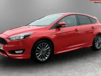 Used Ford Focus ST-Line 140 HP (102 kW) 2017 Red Hatchback
