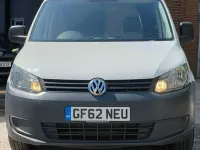 Used VW Caddy Maxi 102 HP (75 kW) 2012 White MPV