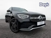 Gebraucht Mercedes GLC300e AMG line 2022 Schwarz Kombi