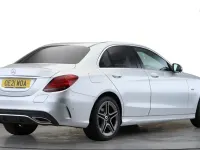 Used Mercedes C300 AMG line 2021 Silver Sedan