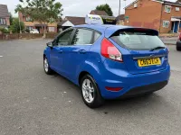 Used Ford Fiesta Zetec 2013 Blue Hatchback