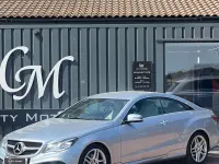 Used Mercedes E220 AMG line 2015 Silver Coupe