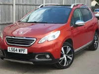 Used Peugeot 2008 115 HP (84 kW) 2014 Red SUV