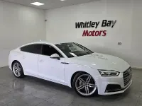 Used Audi A5 S-Line 190 HP (139 kW) 2019 White Coupe
