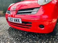 Used Nissan Micra 88 HP (64 kW) 2007 Red Hatchback