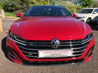 Begagnad VW Arteon R-line 2021 Röd Halvkombi