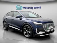 Used Audi Q4 Sportback e-tron S-Line 150 kW (204 HP) 2023 Blue SUV