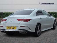 Used Mercedes CLA200 AMG Line Premium Plus 163 HP (119 kW) 2021 White Coupe