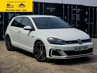 Used VW Golf VII GTE 204 HP (150 kW) 2017 White Hatchback