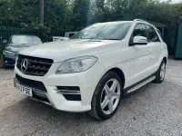 Used Mercedes ML250 AMG 200 HP (147 kW) 2013 White SUV