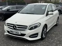 Used Mercedes B200 Exclusive 156 HP (114 kW) 2018 White MPV