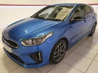 Used Kia Ceed GT-Line 118 HP (86 kW) 2019 Blue Hatchback