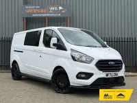 Used Ford Transit Custom Limited 130 HP (95 kW) 2022 White Van