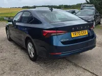 Used Skoda Octavia SE First Edition 150 HP (110 kW) 2020 Blue Hatchback