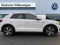 Used VW T-Roc R-line 150 HP (110 kW) 2022 White SUV