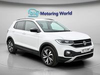 Used VW T-Cross Black Edition 110 HP (80 kW) 2024 White SUV