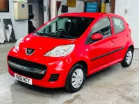 Used Peugeot 107 68 HP (50 kW) 2012 Red Hatchback