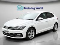 Used VW Polo R-line 95 HP (69 kW) 2020 White Hatchback