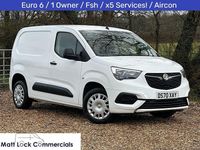 Used Vauxhall Combo Sportive 100 HP (73 kW) 2021 White Van