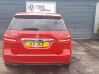 Used Mercedes B180 109 HP (80 kW) 2013 Red MPV