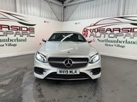Used Mercedes E220 AMG line 194 HP (142 kW) 2019 Silver Cabriolet
