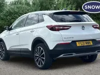 Used Vauxhall Grandland X Elite 131 HP (96 kW) 2021 White SUV