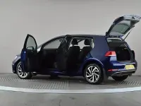 Used VW Golf VII Edition 150 HP (110 kW) 2020 Blue Hatchback