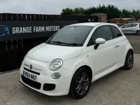 Used Fiat 500 S 69 HP (50 kW) 2014 White Hatchback