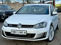 Used VW Golf VII GTD 2016 White Hatchback