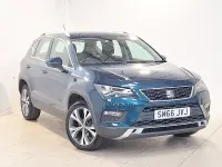 Käytetty Seat Ateca Ecomotive 115 HP (84 kW) 2017 Sininen Katumaasturi