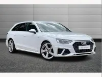 Used Audi A4 S-Line 200 HP (147 kW) 2024 White Estate