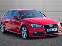 Usado Audi A3 S-Line 184 HP (135 kW) 2016 Vermelho
