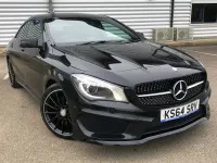 Used Mercedes CLA220 AMG 2014 Black Sedan