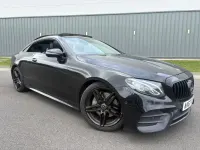Used Mercedes E220 AMG Line Premium 194 HP (142 kW) 2017 Black Coupe