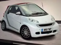Used Smart ForTwo Cabrio Passion 2011 White Cabriolet