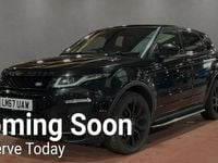Used Land Rover Range Rover evoque HSE Dynamic 2017 Black Estate