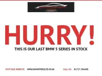 Used BMW 530e M Sport 2019 Blue Sedan