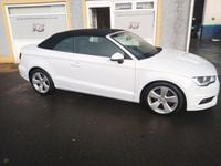 Used Audi A3 Cabriolet Sport 150 HP (110 kW) 2014 White Cabriolet
