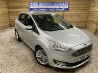 Used Ford C-MAX Titanium 125 HP (91 kW) 2018 Silver MPV