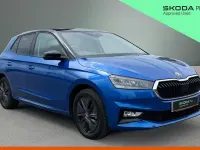 Used Skoda Fabia Design Edition 95 HP (69 kW) 2025 Blue Hatchback