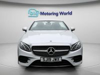 Used Mercedes E220 AMG line 194 HP (142 kW) 2019 Silver Cabriolet