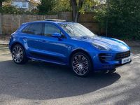 Used Porsche Macan Turbo Performance Package 2018 Blue SUV