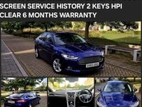 Used Ford Mondeo Titanium 180 HP (132 kW) 2015 Blue Hatchback