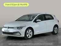 Used VW Golf VIII Life 2022 White Hatchback